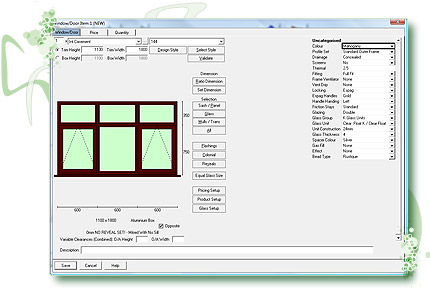 Quote & Order software system for Windows, doors, conservatories, bays, bows, frames & more.